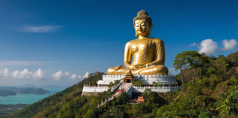 Big Buddha Aussicht