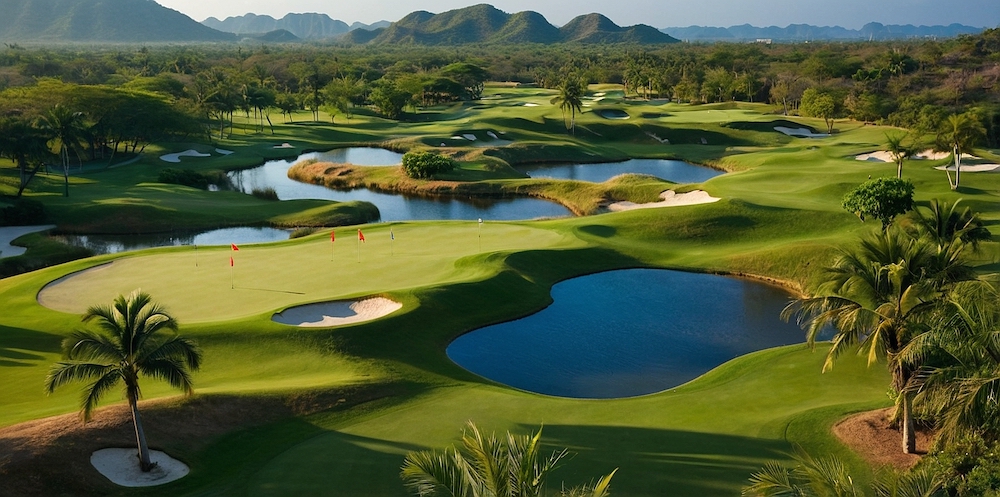 Golfplatz in Hua Hin