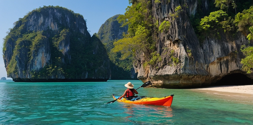 Kajakfahren in Krabi