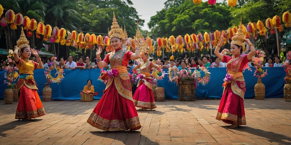 Traditioneller Thai-Tanz